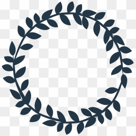 Circle Clipart Vector - Leaf Wreath Png, Transparent Png - circle vector png