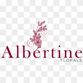 Albertine Florals Wine & Gifts - Floral Design, HD Png Download - florals png
