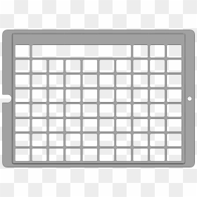 Windows Metal Grid Png - Ableton Push Effects, Transparent Png - grid.png
