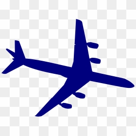 Douglas Dc-8 Silhouette Clip Arts - Dc 8 Silhouette, HD Png Download - plane silhouette png