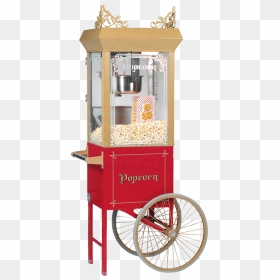 Great For Movie Nights, Carnivals, Block Parties, School - Cold Fashioned Popcorn Machine, HD Png Download - movie popcorn png