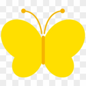 Yellow Butterfly Insect Clipart, HD Png Download - yellow butterfly png