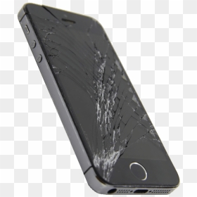 Smartphone, HD Png Download - cracked screen png