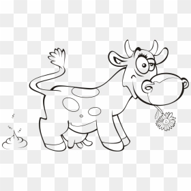 Dairy Cattle Drawing Calf Coloring Book - Animals Animated Png Pack, Transparent Png - cow.png