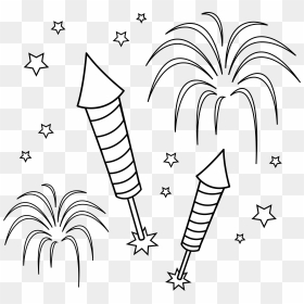 Firecracker Clipart Black And White Picture Freeuse, HD Png Download - firecracker png