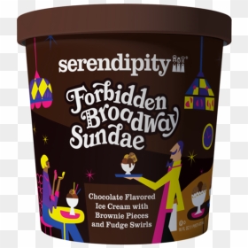 Serendipity Forbidden Broadway Sundae, HD Png Download - ice cream sundae png
