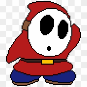 Shy Guy Clipart , Png Download - Shy Guy Pixel Art, Transparent Png - shy guy png
