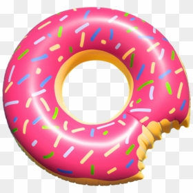 Follow @pedromartinx 💎 Donut Tumblr Icon Stickers - Pool Float, HD Png Download - png tumblr transparent donut