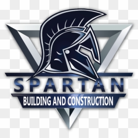 Spartan Building And Construction Logo - Emblem, HD Png Download - spartan logo png