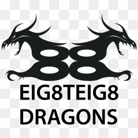 Eig8 Dragon Logo - Get Excited We Are Open Today, HD Png Download - drama png