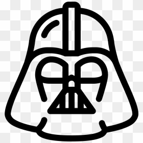 Darth Vader Icon - Darth Vader Helmet Clipart, HD Png Download - darth vader helmet png