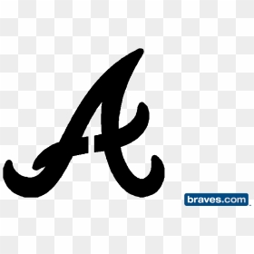 Atlanta Braves Logo Graphics And Comments - Atlanta Braves Pumpkin Stencil, HD Png Download - atlanta braves logo png