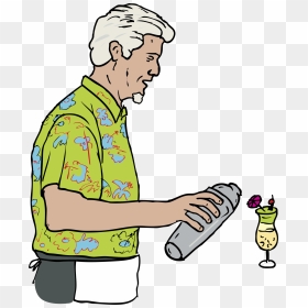 Martin Duus Clip Arts - Barkeeper Clipart Transparent, HD Png Download - tiki png