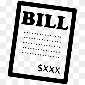 Clipart Pay Your Bill Icon Png - Bill Clipart, Transparent Png - bills png