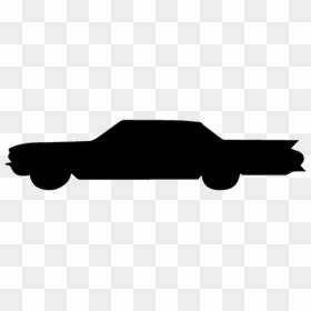 Old Car Silhouette, HD Png Download - plane silhouette png