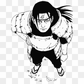 Hashirama Senju Black And White, HD Png Download - naruto.png