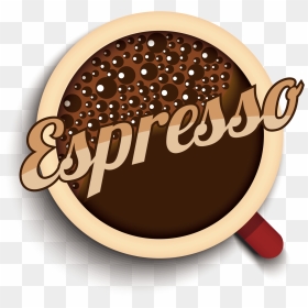 Coffee Cup Espresso Cafe Coffee Bean - Illustration, HD Png Download - coffee bean vector png