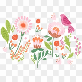 Florals - Zinnia, HD Png Download - florals png