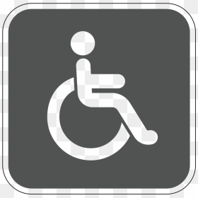Handicap Restoom Logo - Wheelchair Logo, HD Png Download - handicap png