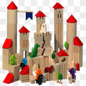 Ghost Tower & Castle Block Set - Clipart Toy Blocks Castle, HD Png Download - castle tower png