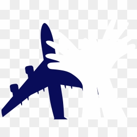 Illustration, HD Png Download - plane silhouette png