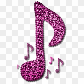 Pink Music Note Png Widescreen 2 Hd Wallpapers - Pink Music Notes Clip Art, Transparent Png - colorful musical notes png