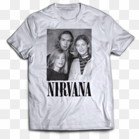 Impress And Confuse Your Friends In This Great Nirvana/hanson - Golf 5 T Shirt, HD Png Download - nirvana png