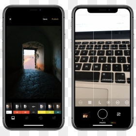 Best Iphone X Apps - Iphone X Camera Screen, HD Png Download - iphone 8 plus png