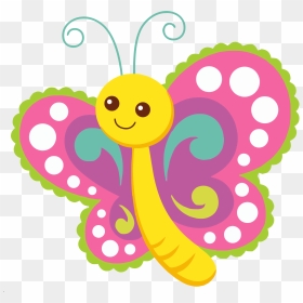 Cute Butterfly Clipart Png, Transparent Png - yellow butterfly png