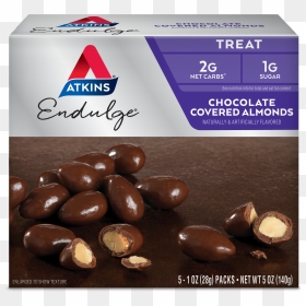 Atkins Chocolate Candies, HD Png Download - almonds png
