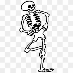 Spooky Scary Skeleton White - Spooky Scary Skeletons Png, Transparent Png - skeletons png