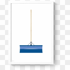 Rkr Snow Shovel Art Print Frame White - Sail, HD Png Download - snow frame png