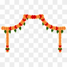 Free Png Download India Floral Decor Clipart Png Photo - Invitation Card For Navratri Puja, Transparent Png - indian png