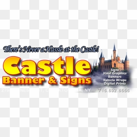 Header2 - Castle, HD Png Download - medieval banner png