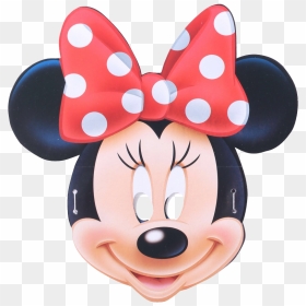 Cute Minnie Mouse Head , Png Download - Minnie Mouse Face Mask, Transparent Png - minnie mouse head png
