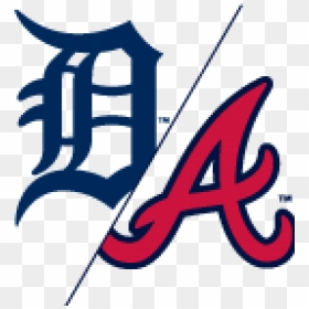 Detroit Tigers At Atlanta Braves - Braves Vs Cardinals 2019, HD Png Download - atlanta braves logo png