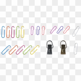 Paper Clip, HD Png Download - colorful musical notes png