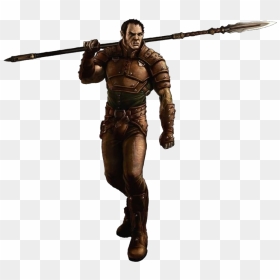 Dnd Half Orc Fighter, HD Png Download - orc png