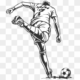 Football Player Penalty Kick Sport - Free Kick Png, Transparent Png - football.png