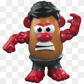 Red Hulk Mr Potato Head - Mr Potato Head Mad, HD Png Download - mr potato head png
