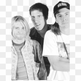 Transparent Kurt Cobain Png - Monochrome, Png Download - nirvana png