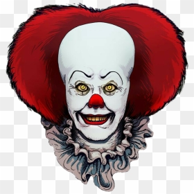 Pennywise Transparent Clipart Library - Pennywise The Clown Cartoon, HD Png Download - it clown png