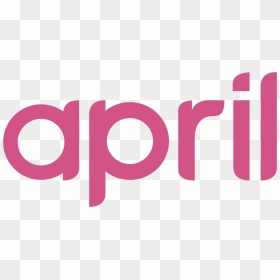 April Strategy Pink Logo - Graphic Design, HD Png Download - april png