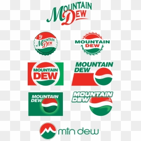 Mountain Dew Pepsi Logo, HD Png Download - mountain dew can png
