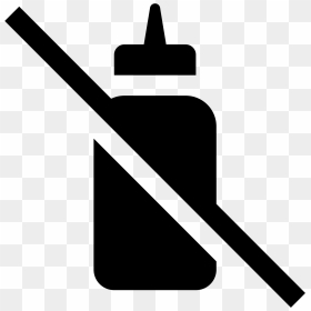 A Logo Of A Mustard Bottle With A Diagonal Line Drawn, HD Png Download - diagonal lines png