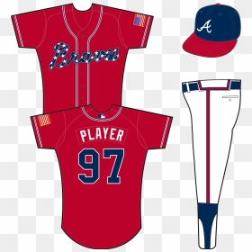 St Louis Cardinals Red Uniforms, HD Png Download - atlanta braves logo png