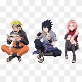 Team 7 Naruto Sasuke Sakura, HD Png Download - naruto.png