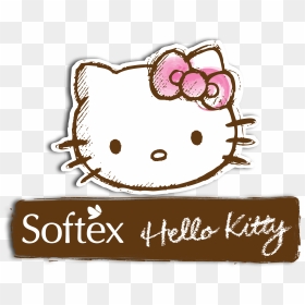 Small Hello Kitty Pink - Softex Hello Kitty Light Airy, HD Png Download - hellokitty png