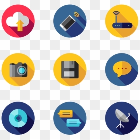 Thumb Image - Flat Icon Set, HD Png Download - media png