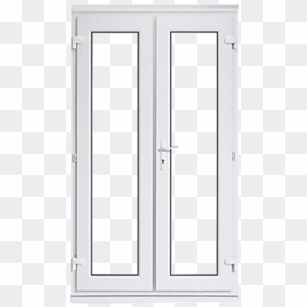 Clipart Door Double Door - Rehau Upvc French Doors, HD Png Download - white door png